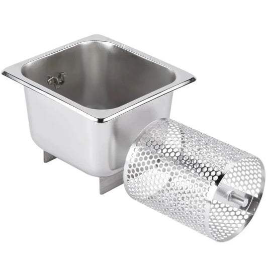Stainless Steel Butter Roller With Base Removable Spreader Wheel Efficient Labor Saving Dispenser Burger Shop
