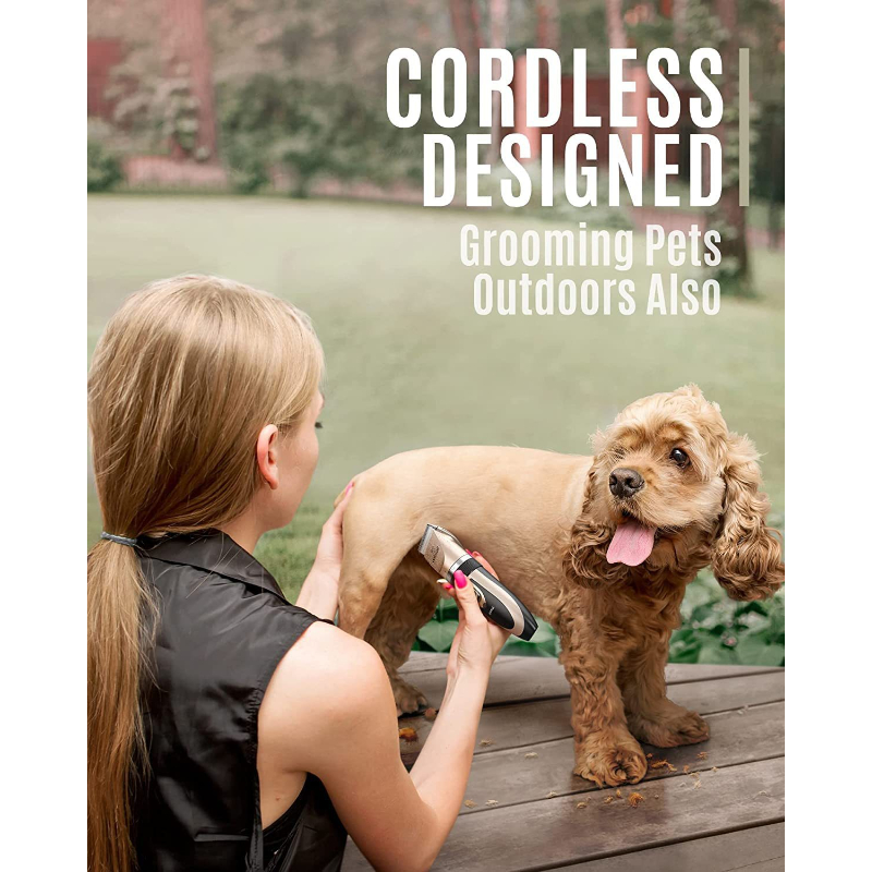 Silent Pet Hair Clipper Electric Grooming Clippers For Dogs & Cats