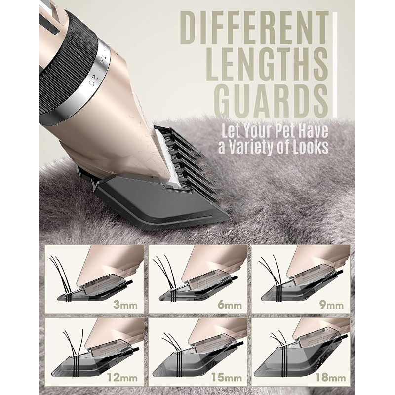 Silent Pet Hair Clipper Electric Grooming Clippers For Dogs & Cats