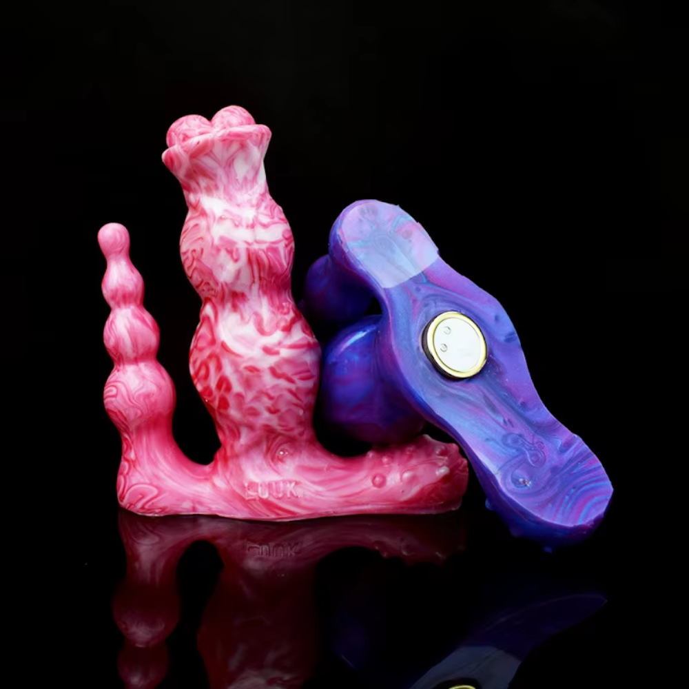 Silicone Triple Action Anal Beads G Spot Clitoral Stimulation Women Vibrator