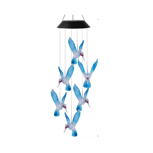 Solar Power Wind Chimes And Pendants For Courtyard Outdoor