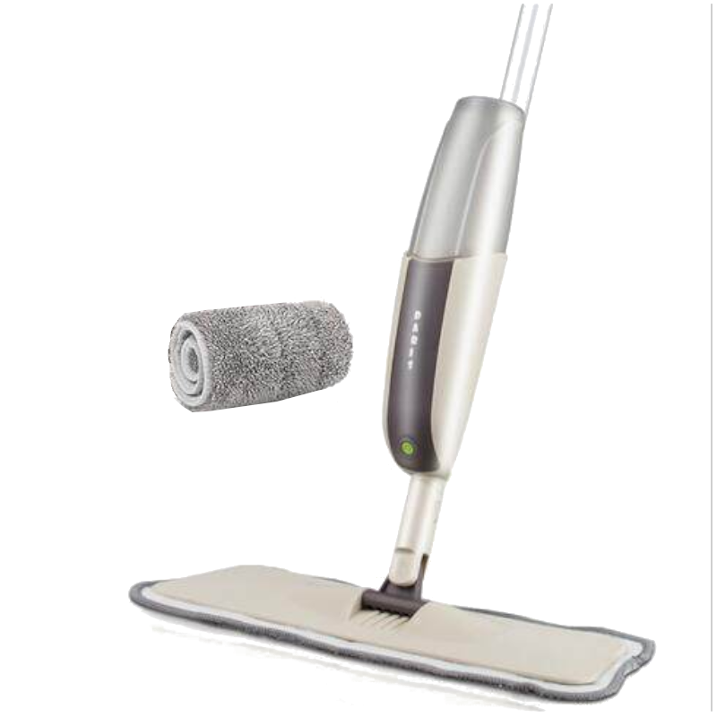 Spray Floor Mop With Reusable Microfiber Pads 360 Degree Handle For Home Kitchen Laminate Wood Ceramic Tiles Cleaning