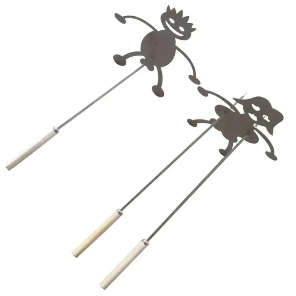 Steel Hot Dog And Marshmallow Roasters Metal Craft Skewer Stick For Barbecue