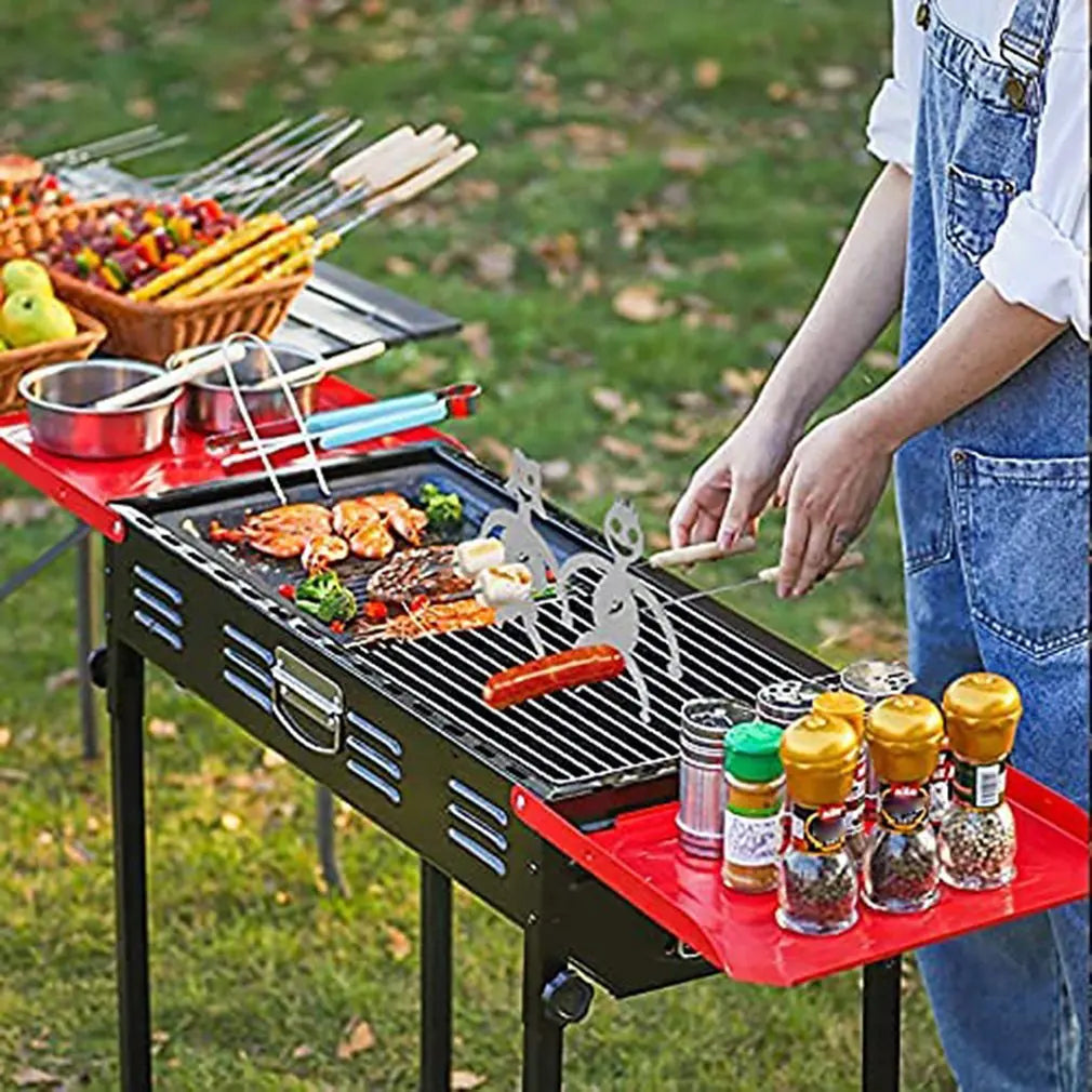 Steel Hot Dog And Marshmallow Roasters Metal Craft Skewer Stick For Barbecue