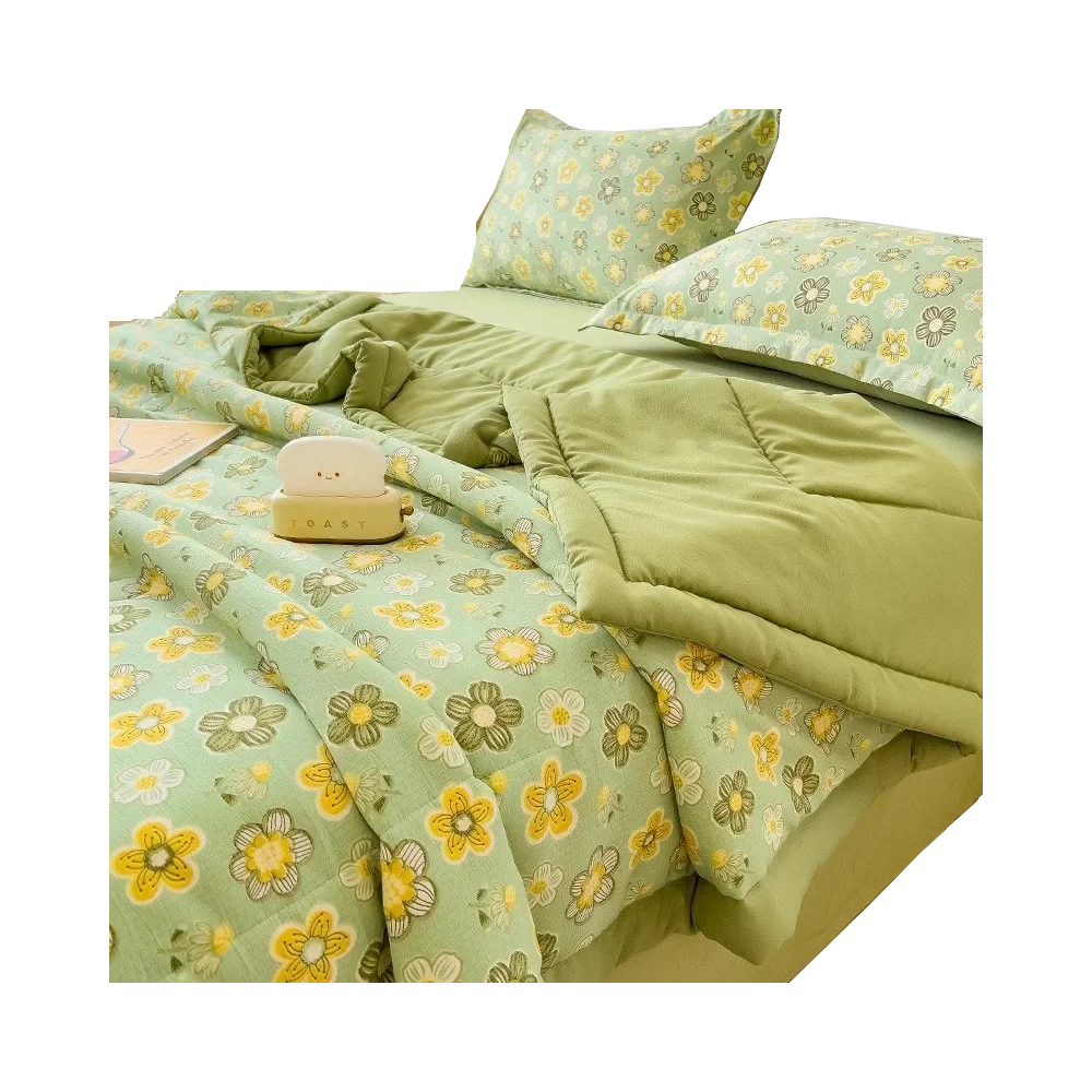 Summer Air Conditioning Thin Quilt Machine Washable Soft Breathable Blanket