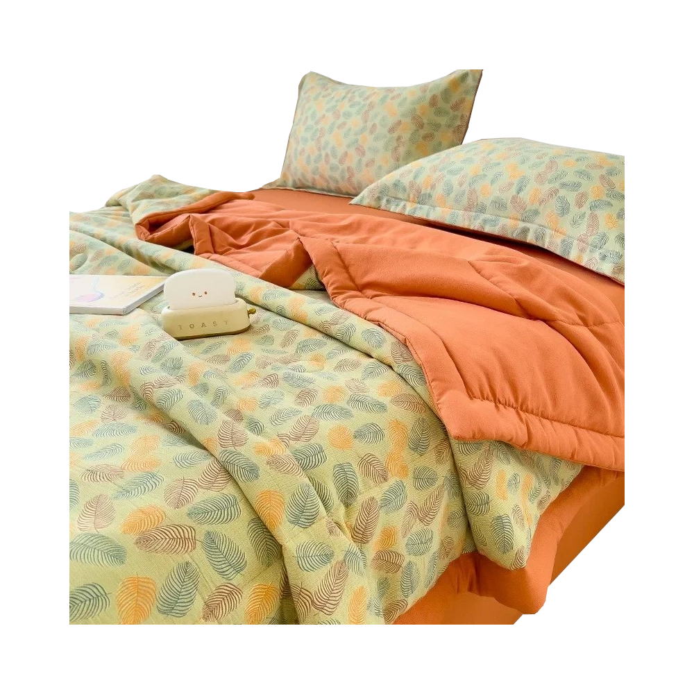 Summer Air Conditioning Thin Quilt Machine Washable Soft Breathable Blanket