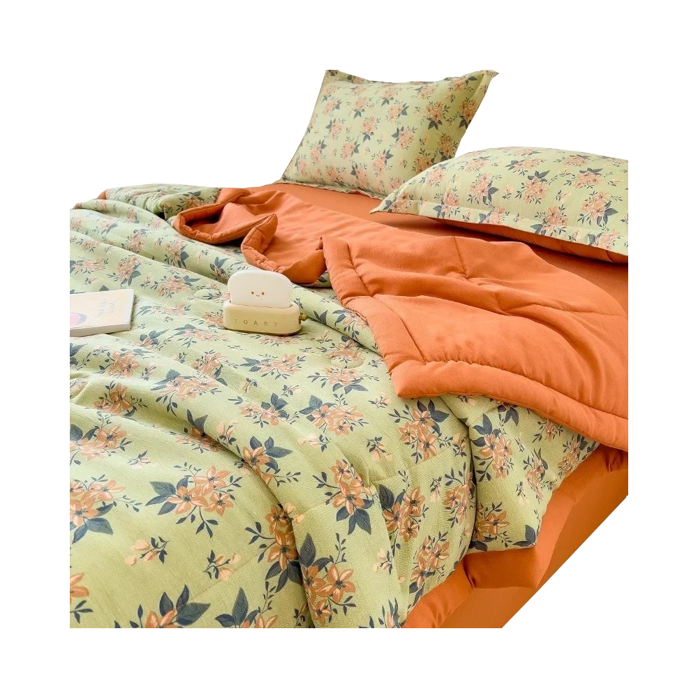 Summer Air Conditioning Thin Quilt Machine Washable Soft Breathable Blanket