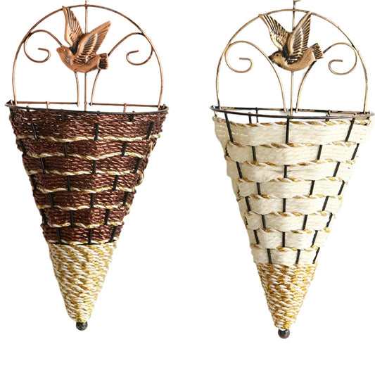 Rustic Hanging Rattan Vase For Farmhouse Decor
This Is Designed And Crafted From Eco Friendly Materials. It Serves As At