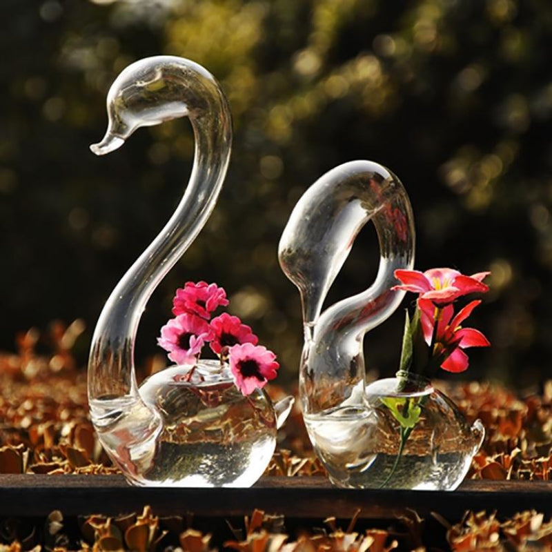 Elegant Glass Flower Vases For Home Decor And Wedding Gifts Handcrafted Crafts