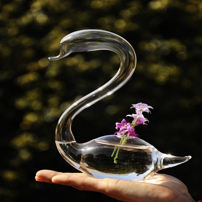 Elegant Glass Flower Vases For Home Decor And Wedding Gifts Handcrafted Crafts