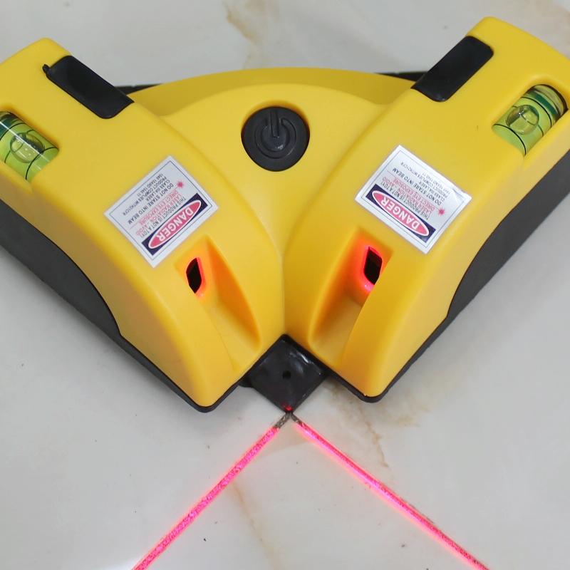 90 Degree Laser Level For Tiling And Measurement Tool With Cross Line Functionality