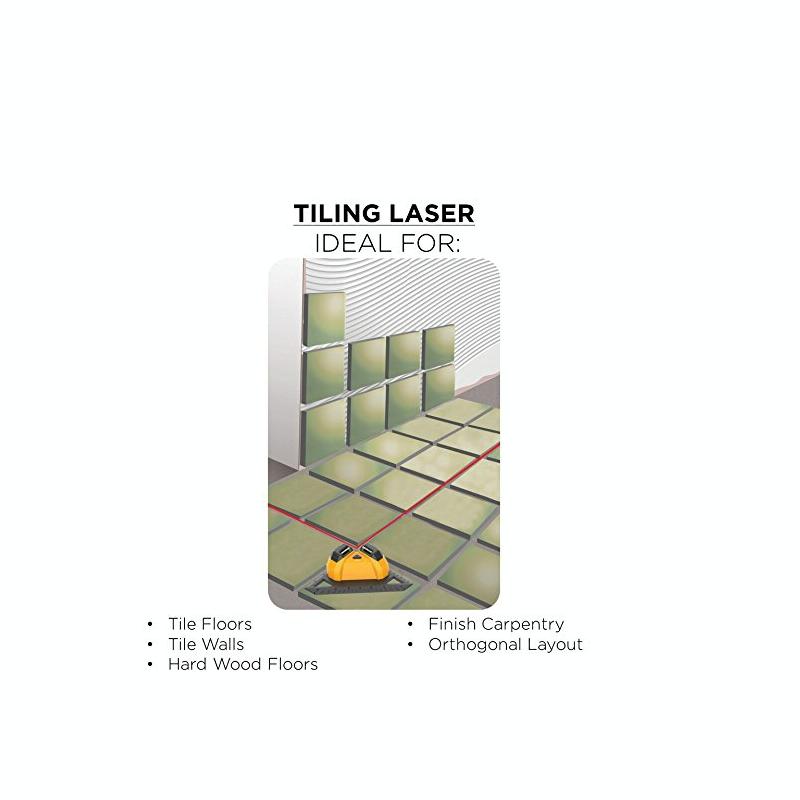 90 Degree Laser Level For Tiling And Measurement Tool With Cross Line Functionality