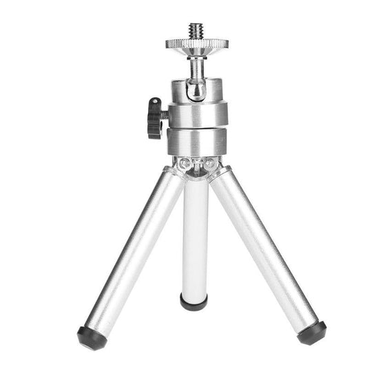 Compact Telescopic Tripod For Dslr And Action Cameras With Aluminium Alloy Design