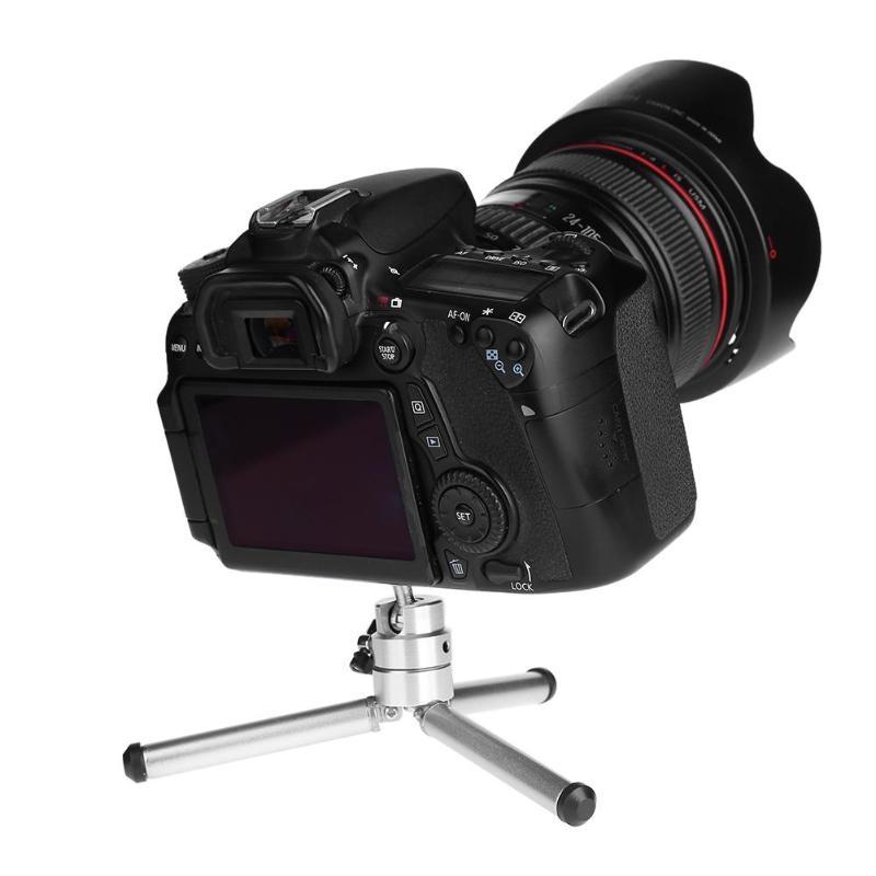 Compact Telescopic Tripod For Dslr And Action Cameras With Aluminium Alloy Design
