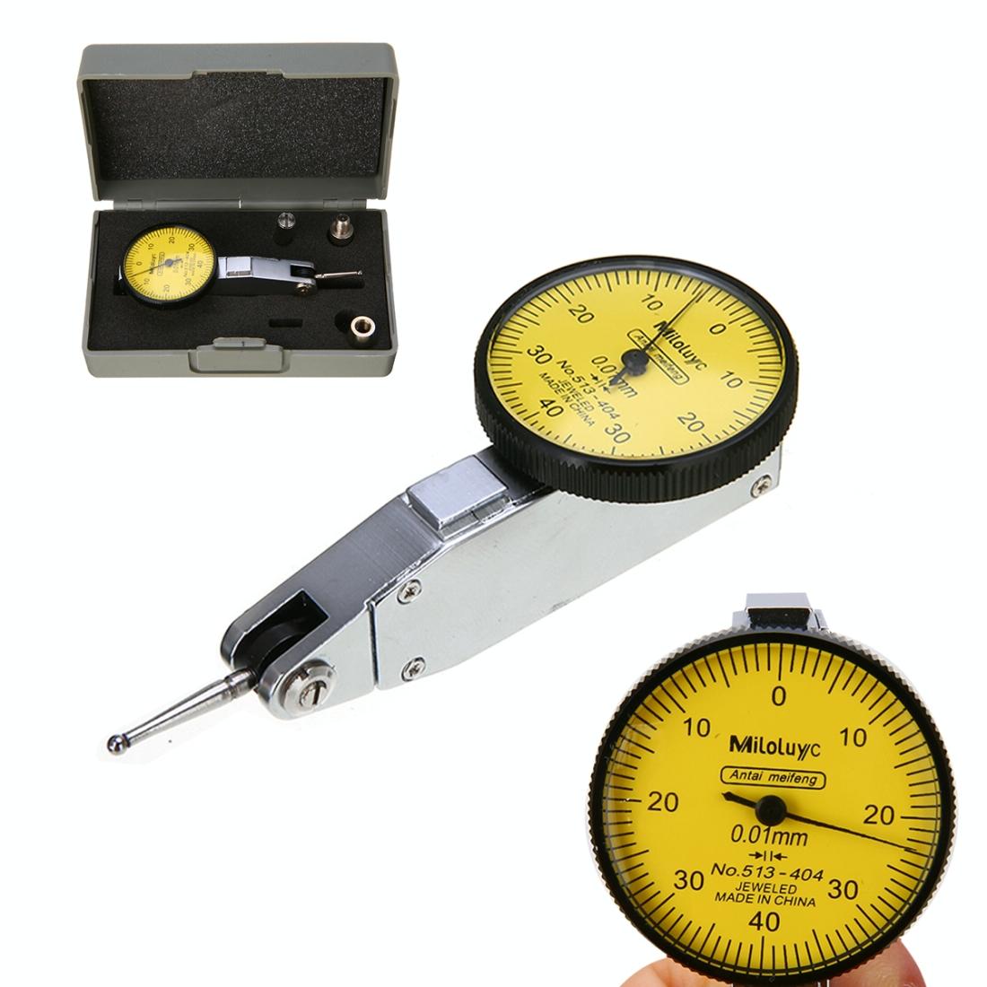 Shockproof Waterproof Lever Dial Measuring Tool Precision Metric Instrument