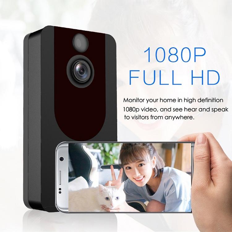 1080P Full High Definition Wireless Security Doorbell With Intercom System