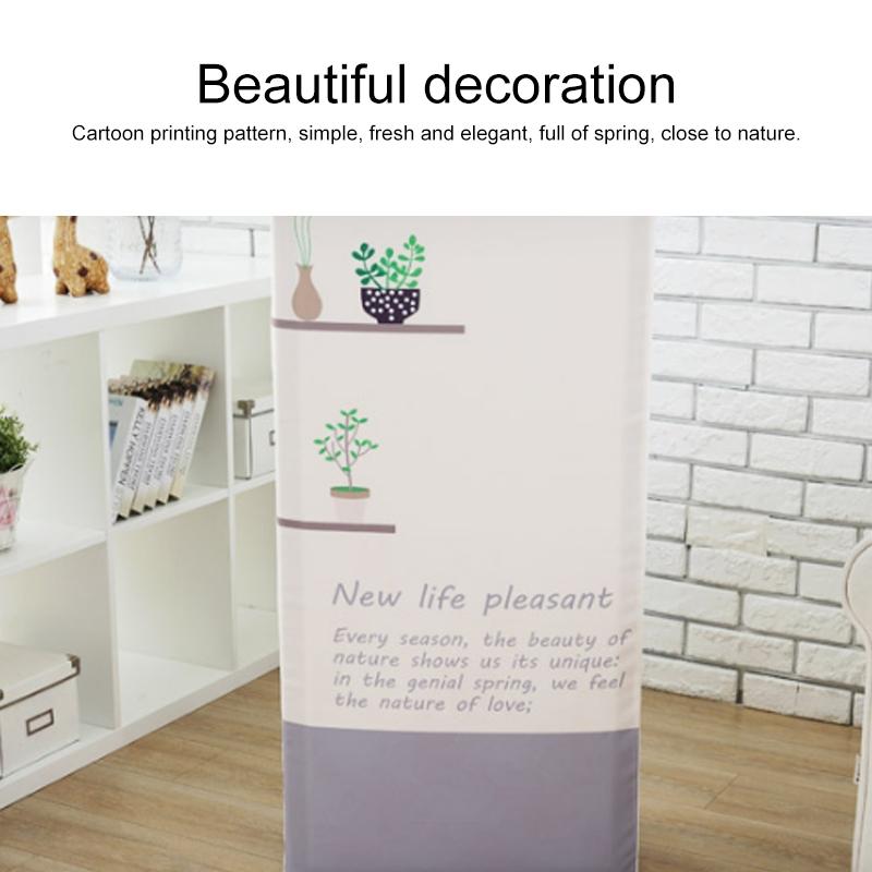 Red Plum Fabric Dust Cover For Vertical Cabinet Air Conditioning 175 Centimetres