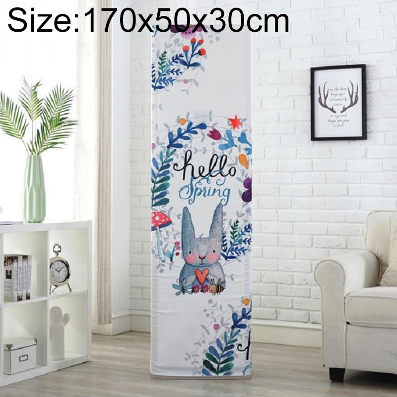 Rabbit Fabric Dust Cover For Vertical Cabinet Air Conditioning 170 Centimetres X 50 30