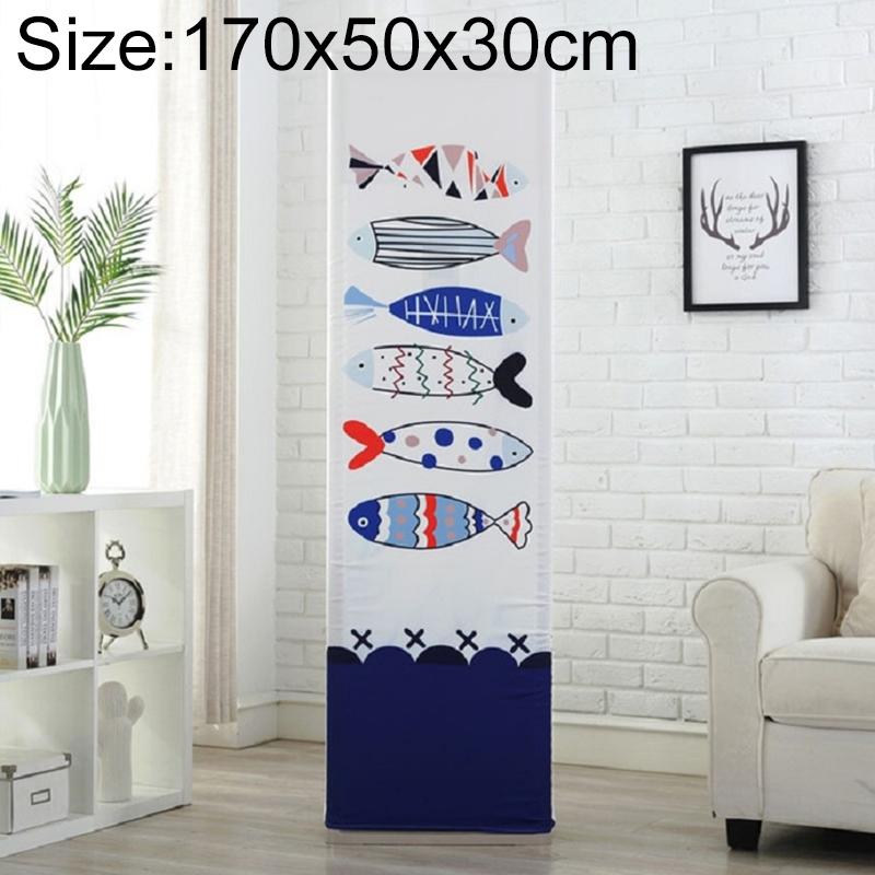Fish Bone Fabric Dust Cover For Vertical Cabinet Air Conditioning 170 Centimetres X 50 30