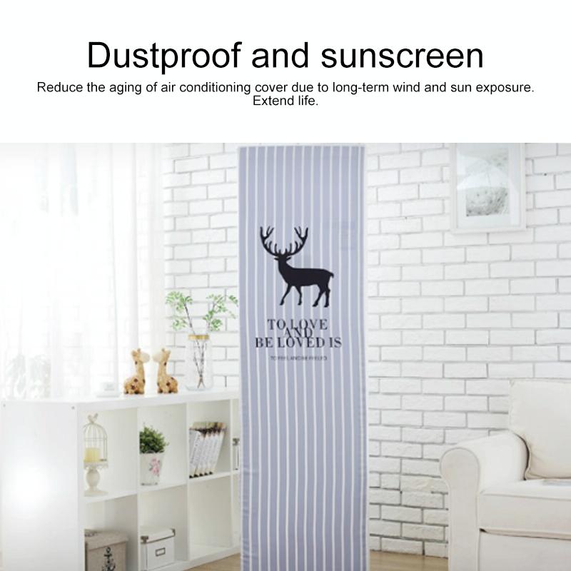 Cat And Bird Fabric Dust Cover For Vertical Cabinet Size 175 Centimetres X 55 35