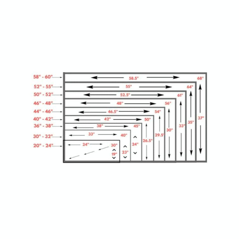 Universal Outdoor Television Cover Waterproof And Dustproof For 30 To 32 Inch Screens