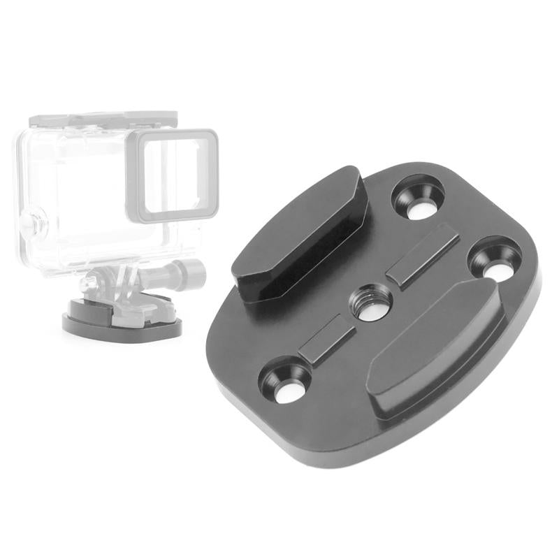 4 Holes Aluminium Quick Release Tripod Mount For Sports Cameras