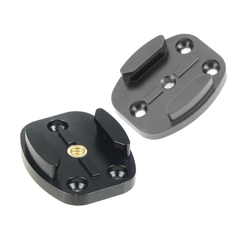 4 Holes Aluminium Quick Release Tripod Mount For Sports Cameras