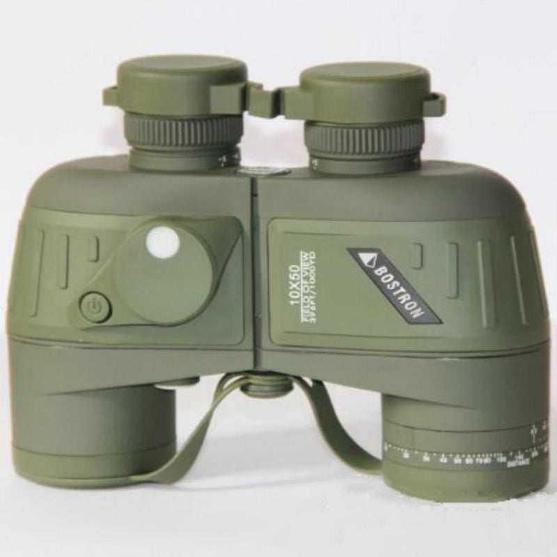 10X50 Floating Binoculars With Compass Waterproof Low Light Vision