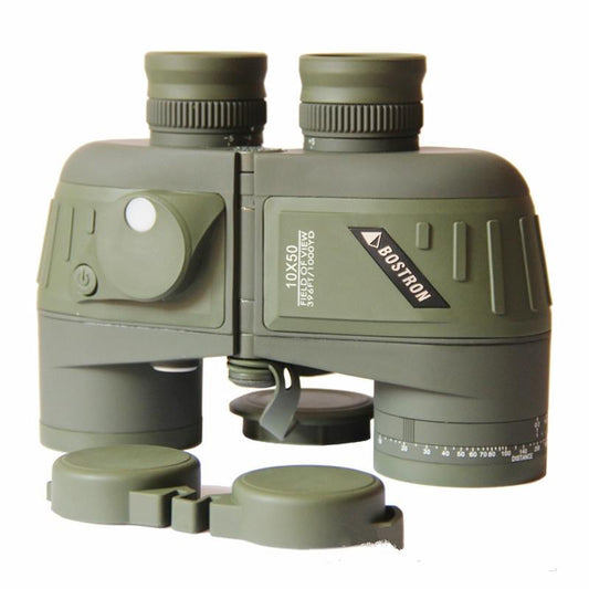 10X50 Floating Binoculars With Compass Waterproof Low Light Vision