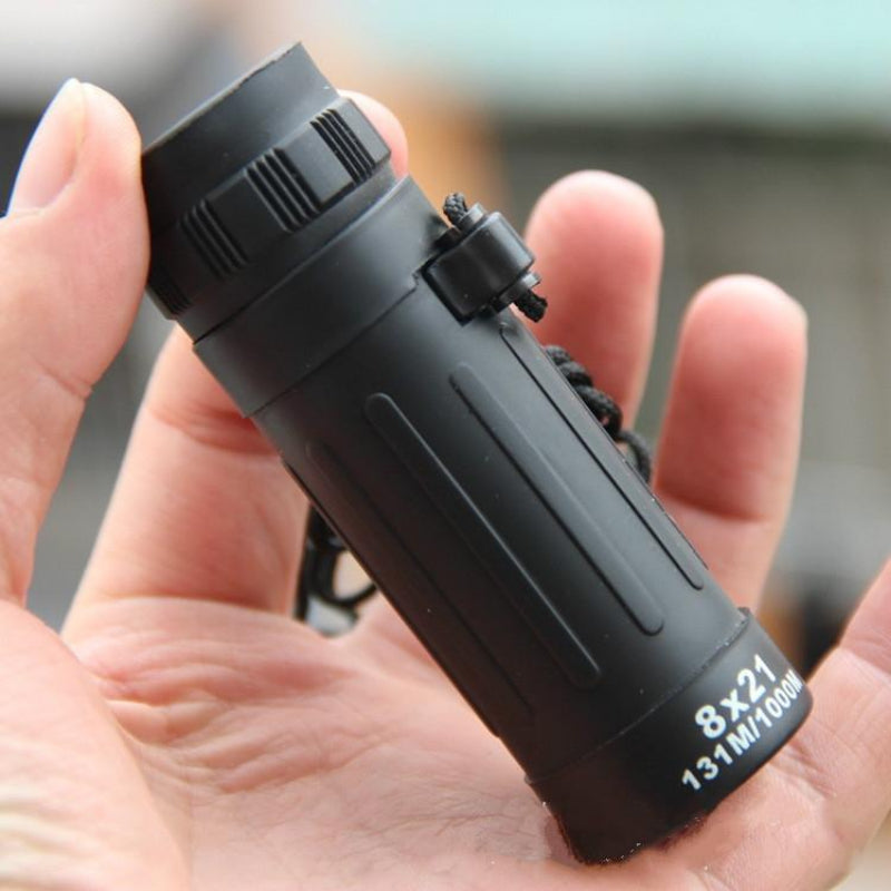 Compact Mini Monoculars Eight Times Magnification Twenty One Millimetre Lens