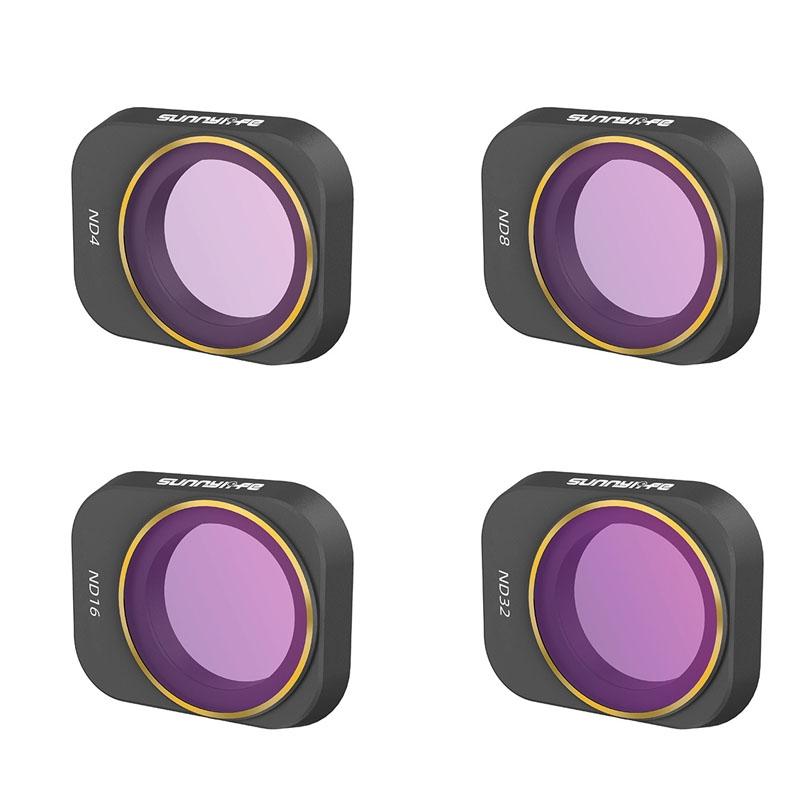 4 Piece Mini 3 Pro Nd Filter Set Nd4 Nd8 Nd16 Nd32 For Enhanced Photography