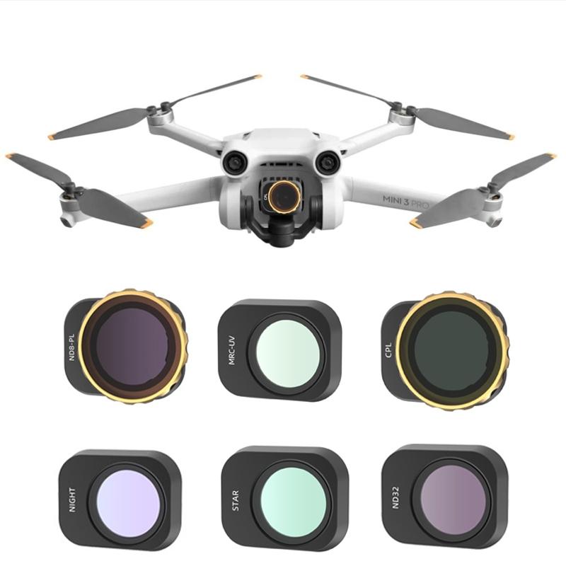 Three In One Mini Pro Camera Filters Star Circular Polariser Neutral Density