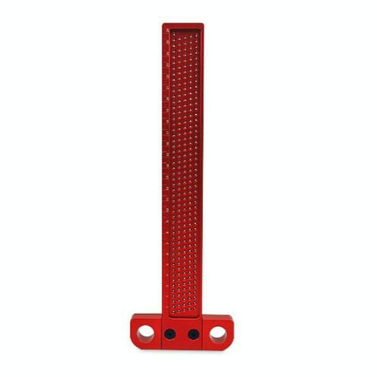Precision T Shaped Woodworking Marking Ruler Ideal For Accurate Hole Measurements