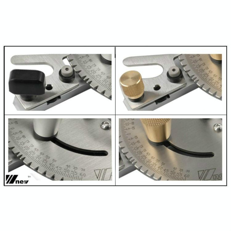 Table Saw Measuring Tool Woodworking Pusher Slide Ruler For Accurate Cuts