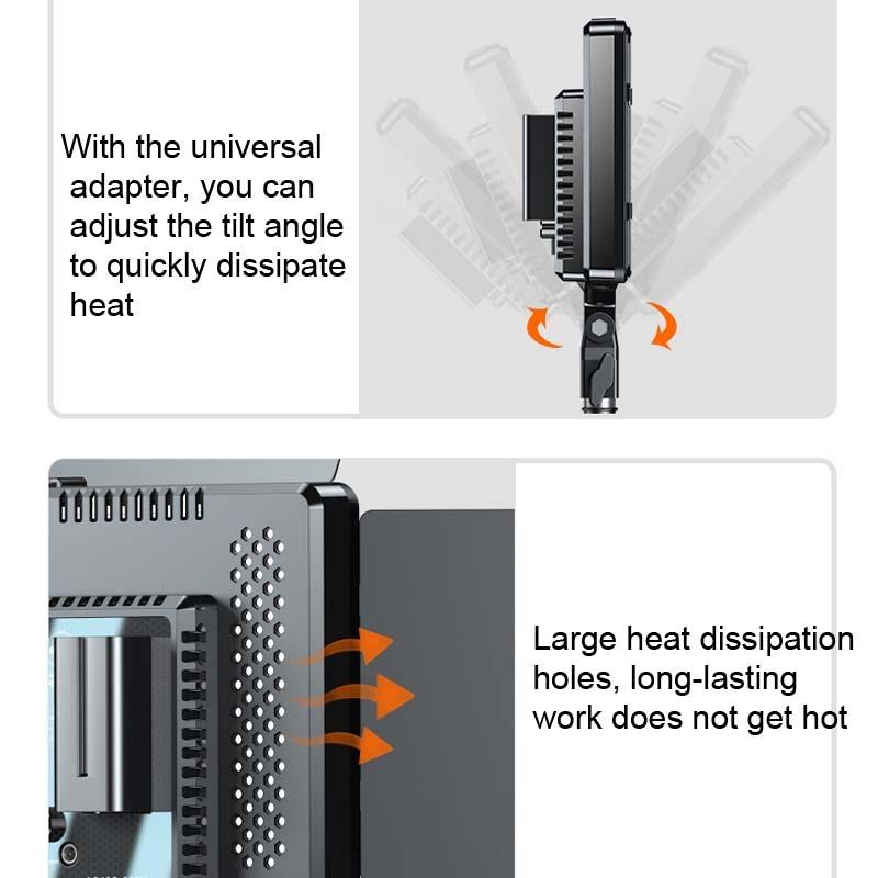 55 Watt Flat Panel Live Broadcast Fill Light Regular Model With Adjustable Colour Temperature
