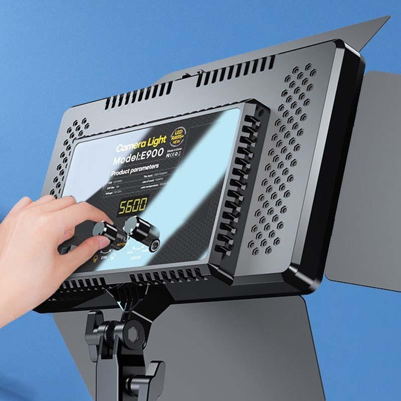 55 Watt Flat Panel Live Broadcast Fill Light With Knob Adjustable Colour Temperature