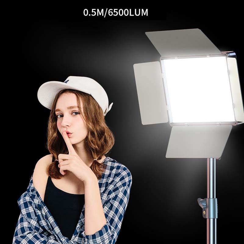55 Watt Flat Panel Live Broadcast Fill Light With Knob Adjustable Colour Temperature