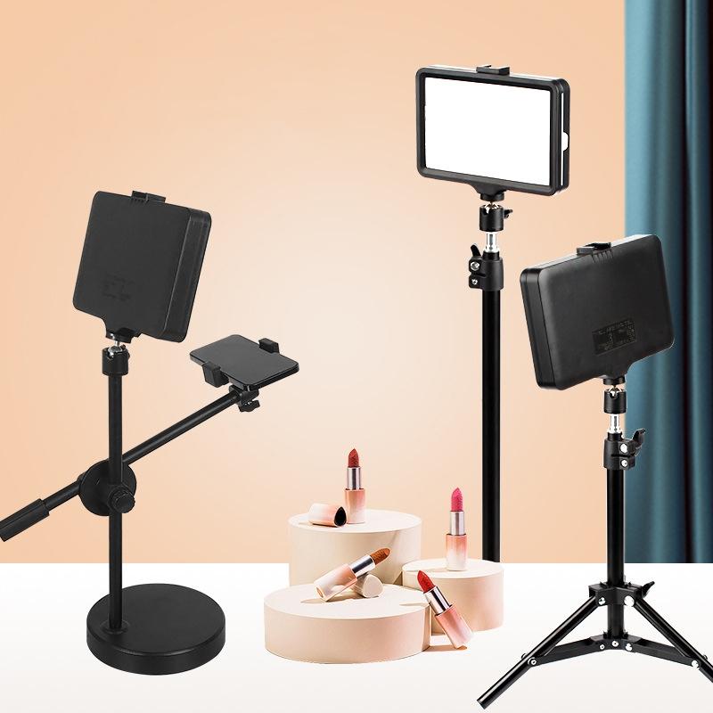 Six Inch Flat Panel Live Fill Light With Temperature And Tripod