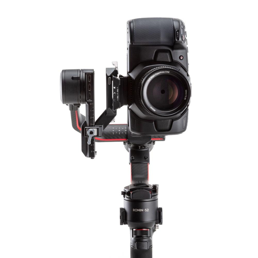 Vertical Camera Mount For Dji Rs 2 And 3 Pro Extended Shooting Sessions