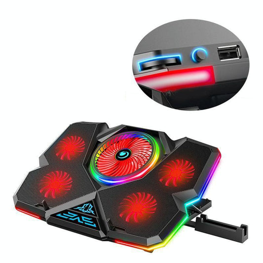 Notebook Stand With 5V Speed Control For Gaming Laptops