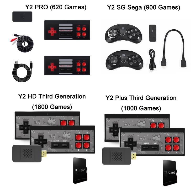 Y2 Sg Sega 900 Games Mini Console Wireless Hdmi For Tv Gaming
