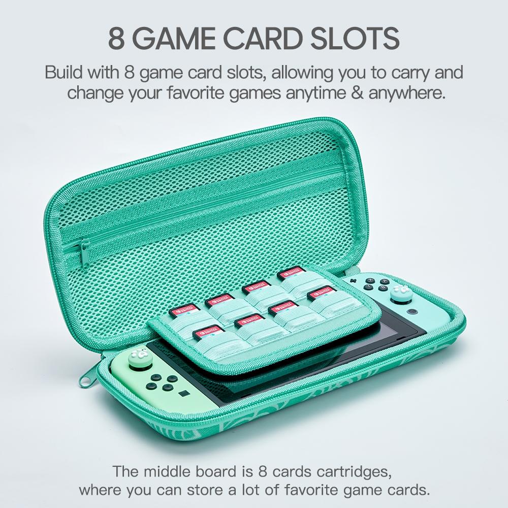 Animal Forest Friends Switch Game Storage Bag With Type C Port