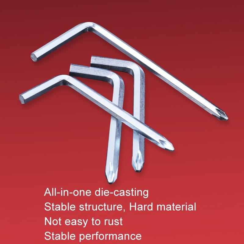Ten Piece Scooter Repair Tool Set With Hex Wrench And Cross Bit