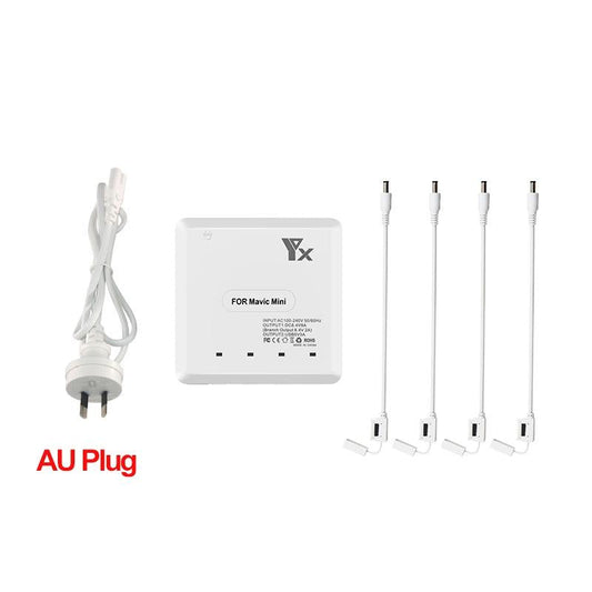 Six Port Usb Charger Hub For Dji Mavic Mini Battery And Controller Charging