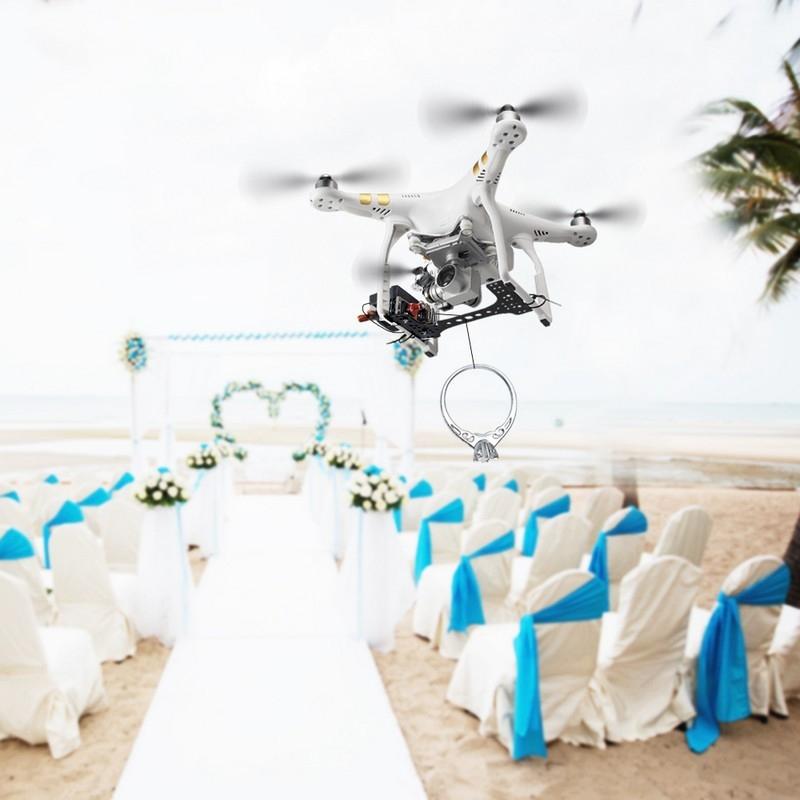 Parabolic Air Dropping System For Dji Phantom 3 Advanced And Professional