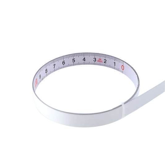 Self Adhesive Steel Ruler With 2M Tape Measure Sticky Scale