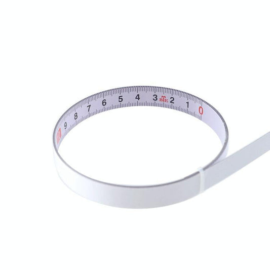 Self Adhesive Steel Ruler With 2M Tape Measure Sticky Scale