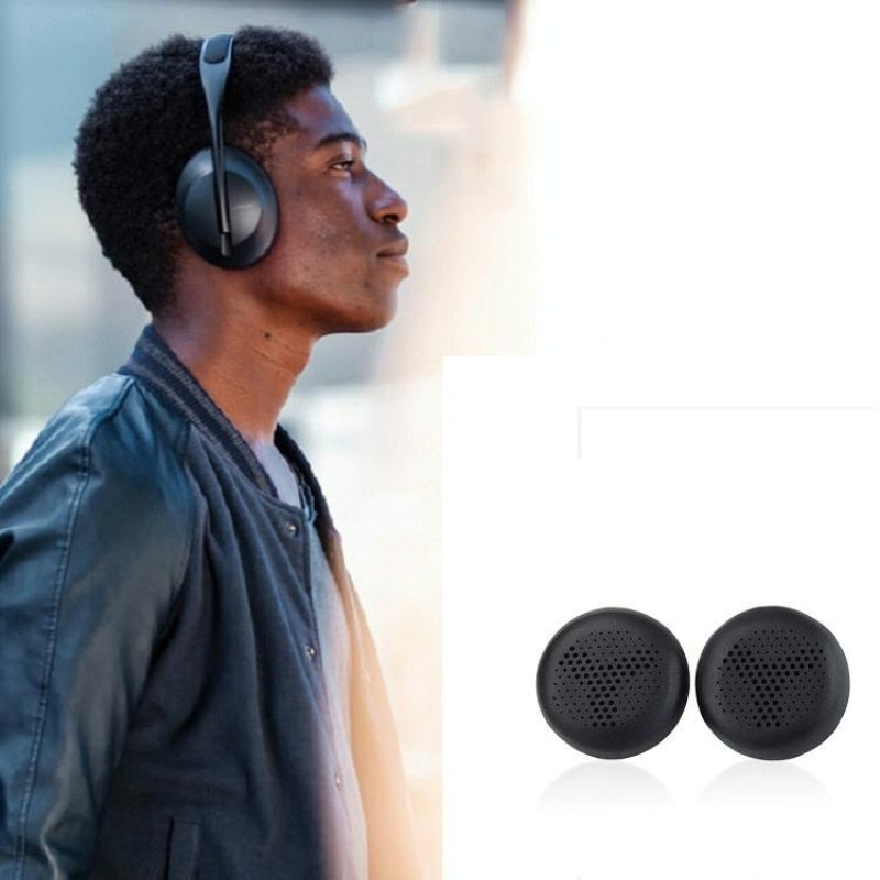 Pair Of Akg Y500 Wireless Headset Earmuffs In Protein Leather For Premium Comfort