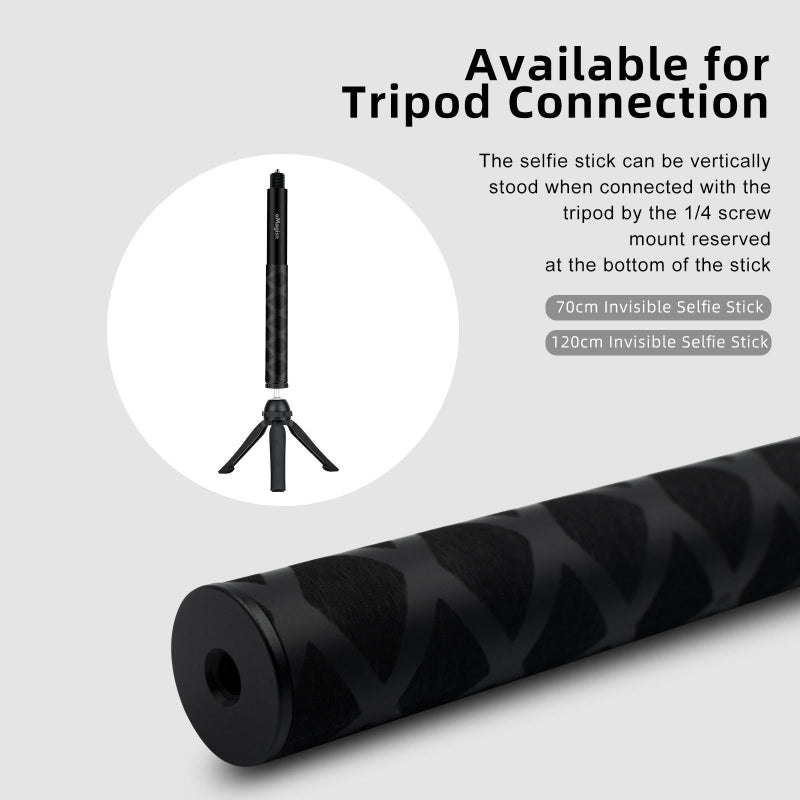 Universal Selfie Stick For Insta360 One X And Sport Cameras With Adjustable Length