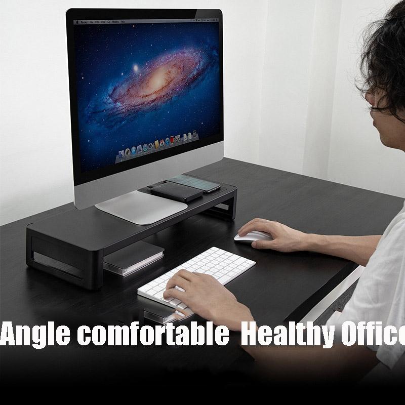 Vaydeer Desktop Screen Storage Base With Wireless Charging And Usb Expansion